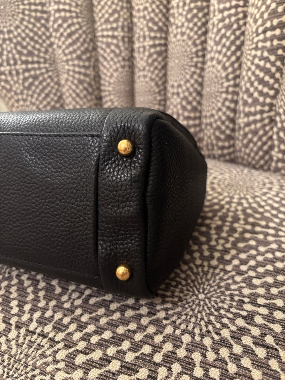 Rebecca Minkoff Mab Black Leather Small Speedy Top Handle Satchel Bag w/ Strap - Picture 12 of 16